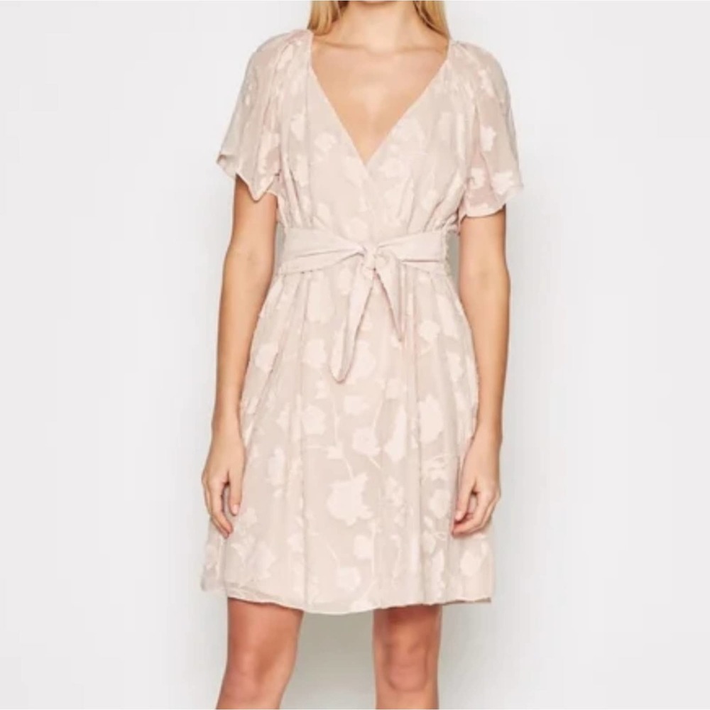 Joie Leighan Floral Lace Dress 12 New Needs Zipper Repair